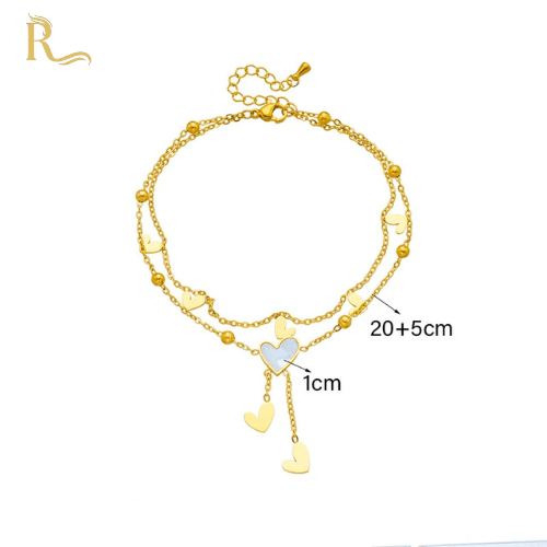 Descubra tornozeleiras sofisticadas da Rawve com design exclusivo e acabamento em ouro 18K. Eleve seu estilo com qualidade premium e elegância para todas as ocasiões.