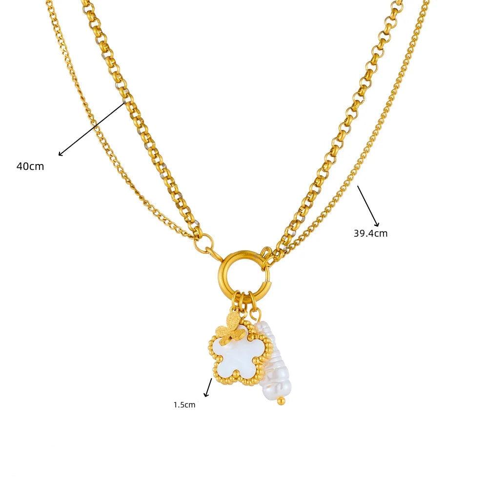 Conjunto Floral Pérola Rawve